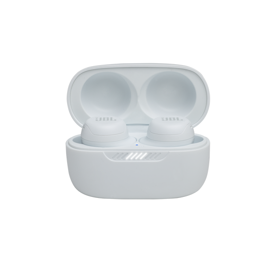 JBL Live Free NC+ TWS - White - True wireless Noise Cancelling earbuds - Detailshot 3